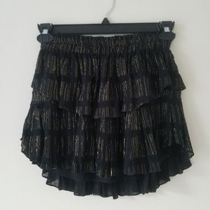 LoveShackFancy Ruffle Mini Skirt